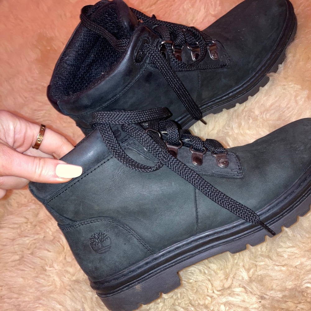 Black Timberland Boots
